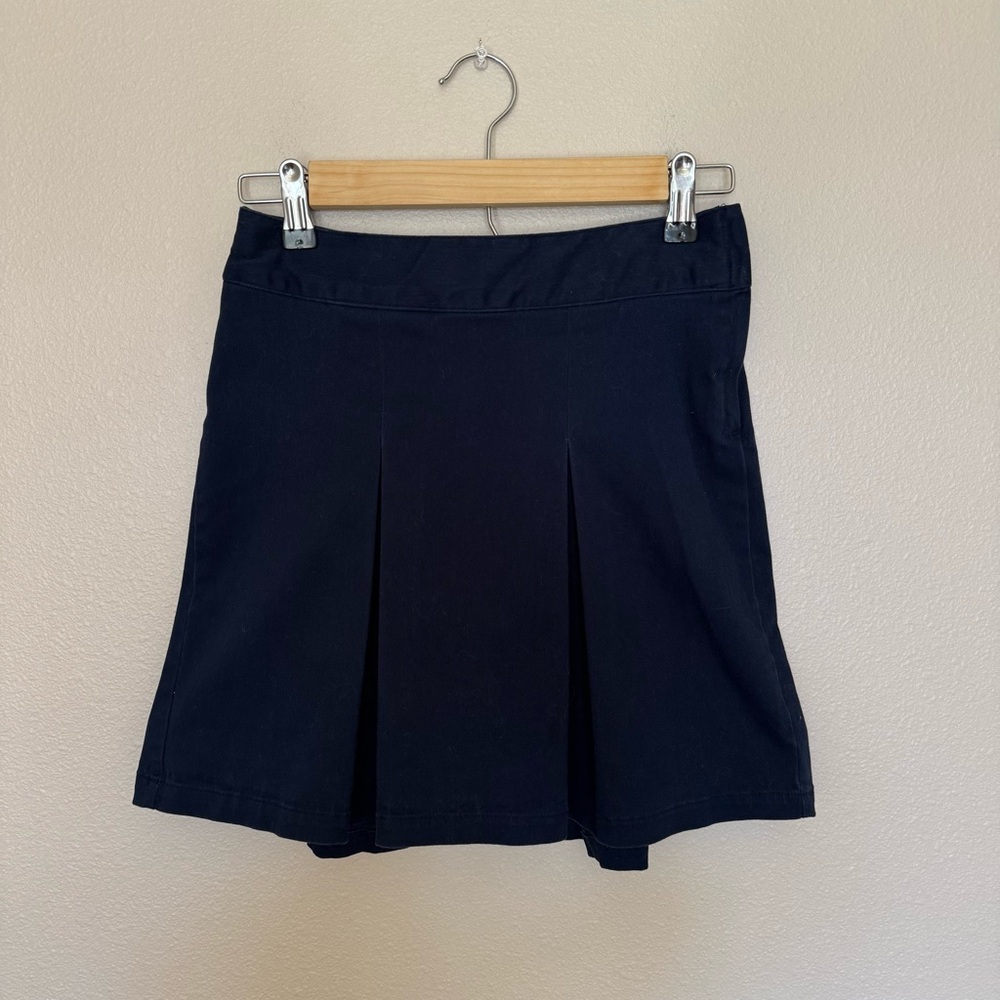 Cat & Jack Blue Skater Pleated Mini Skirt